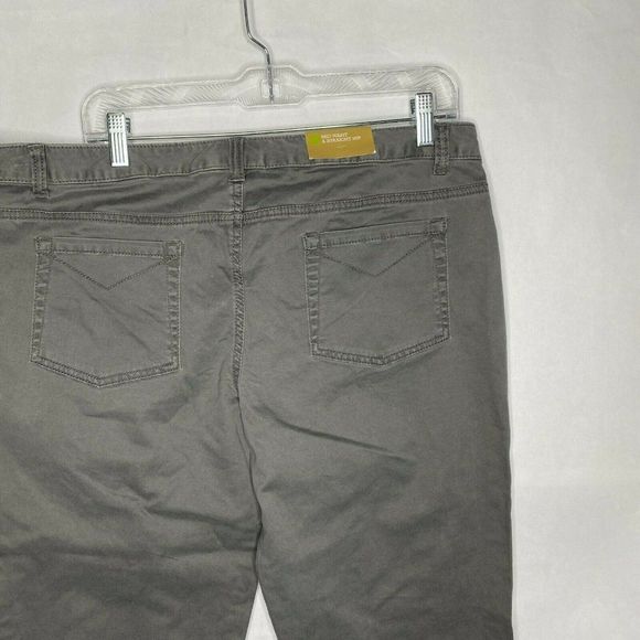 Merona Women Size 14 Stretch Mid-waist Straight Hi - Picture 3 of 8